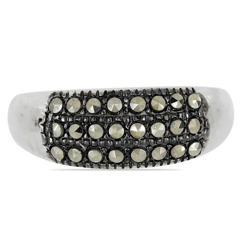 BUY 925 STERLING SILVER AUSTRIAN MARCASITE GEMSTONE RING